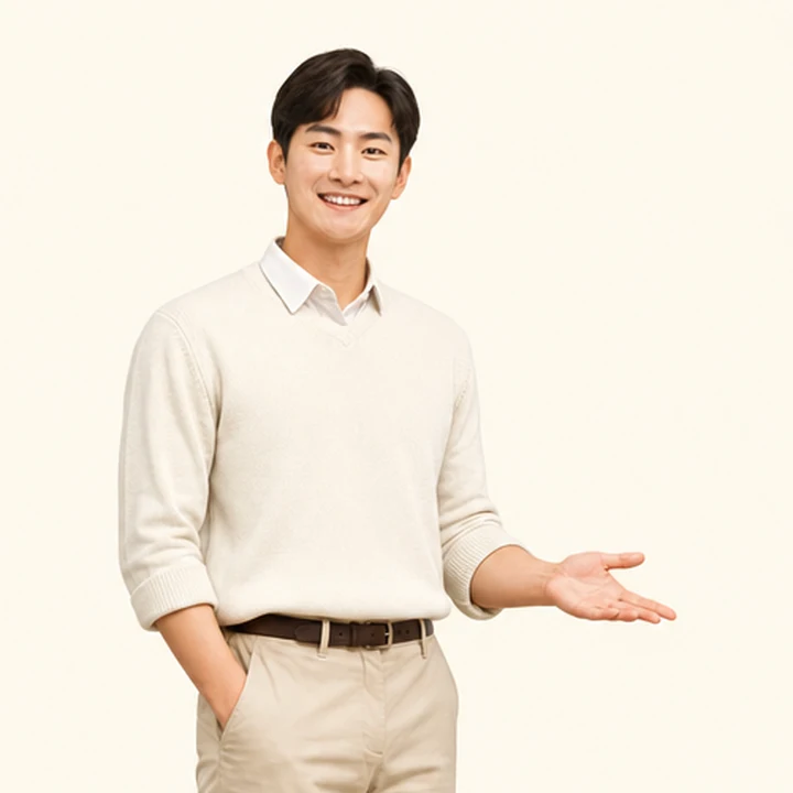 레이 신차 장기렌트카 상담 신청을 안내하는 담당자